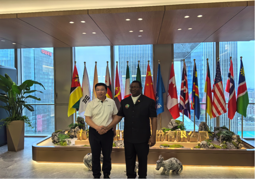 贊比亞駐華大使到訪威廉體育集團(tuán)總部